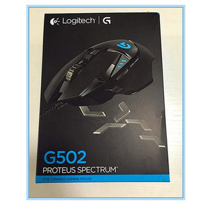 Logitech G502 RGB LED Proteus Spectrum Tunable Laser Gaming mouse