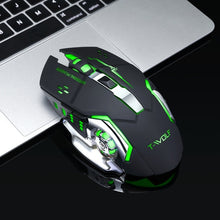 Load image into Gallery viewer, T-WOLF Q13 Rechargeable Wireless Mouse Silent Ergonomic