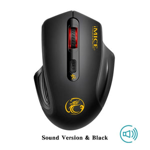 iMice Wireless Mouse 4 Buttons 2000DPI Mause 2.4G Optical USB