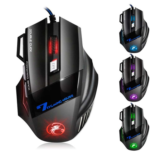 6pcs/lot Wired Gaming Mouse Gamer