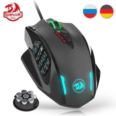 Redragon M908 12400 DPI IMPACT Gaming Mouse