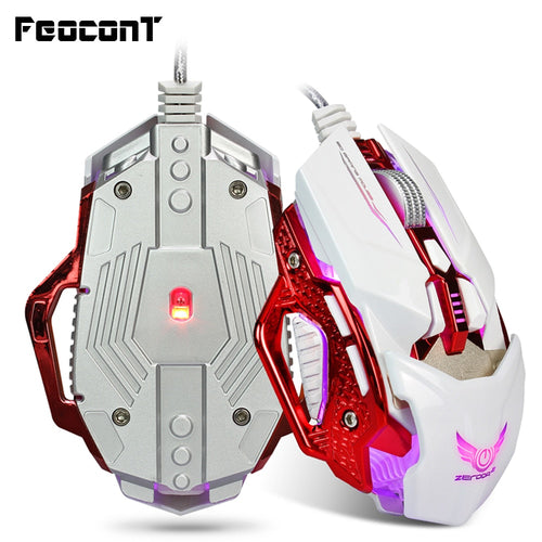 Professional Gaming Mouse LED Light USB Wired Gaming Mice 8 Button